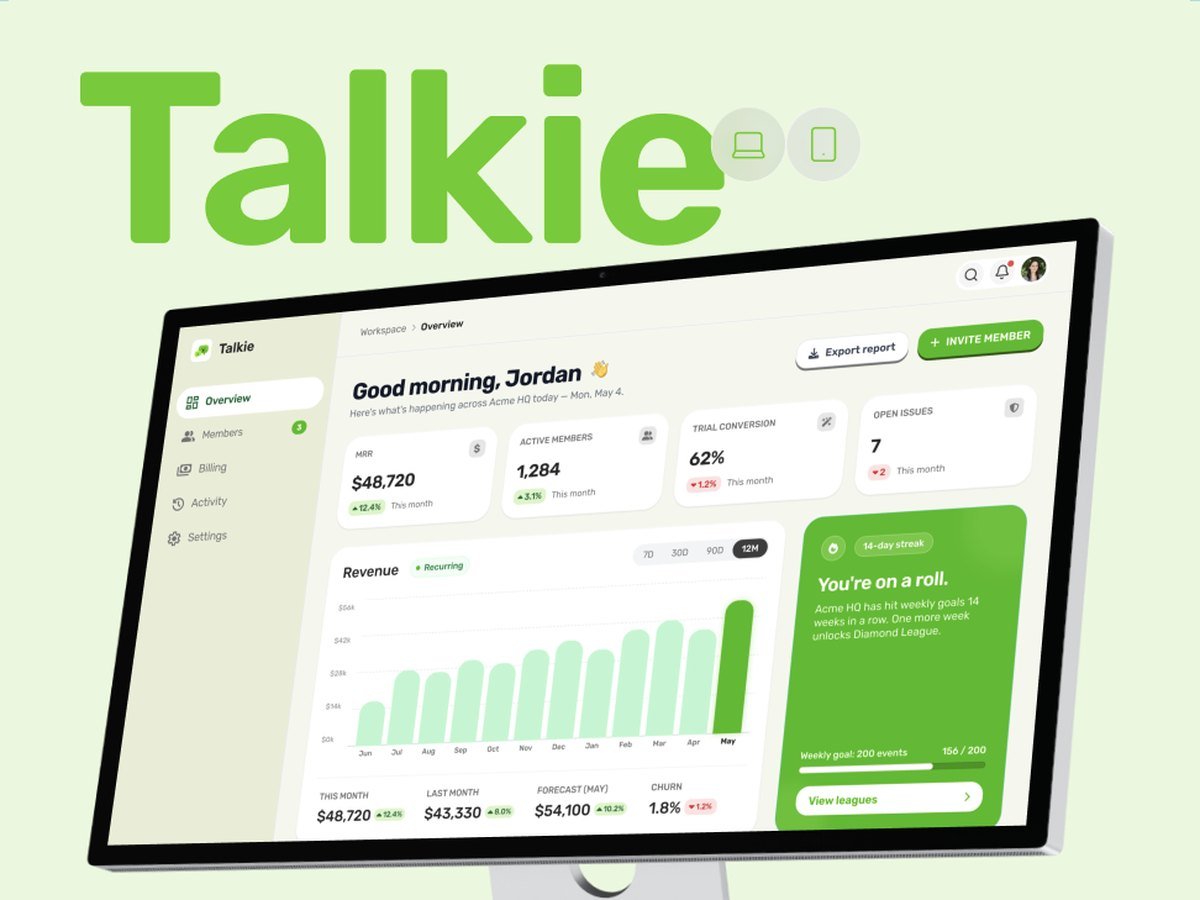 Talkie project cover